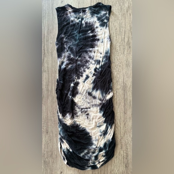 Antistar Black Sleeveless Tie Dye Dress Size Small - Picture 7 of 7